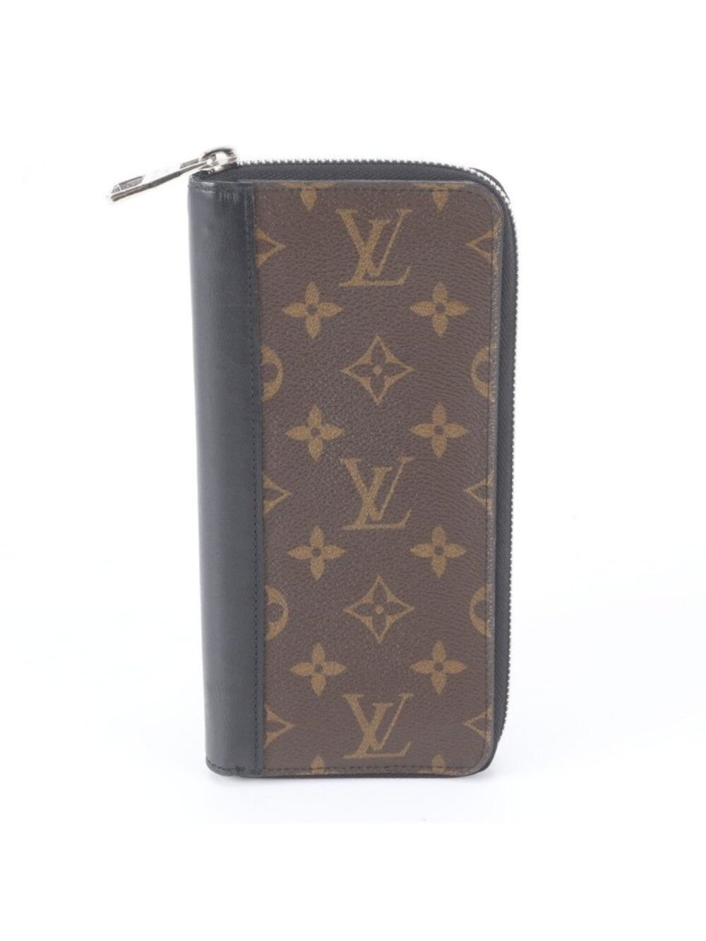 Louis Vuitton Monogram Macassar Zippy Wallet Vertical Zip Around